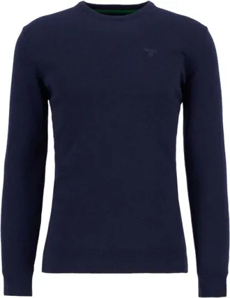 Barbour Jersey esencial de cuello redondo - Knitwear - Hombre - Azul - XL