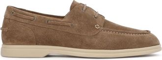 Kazar Suede Slip-On Schoenen - Heren - Bootschoenen - Bruin - 43 EU - Su&egrave;de - Schoenen