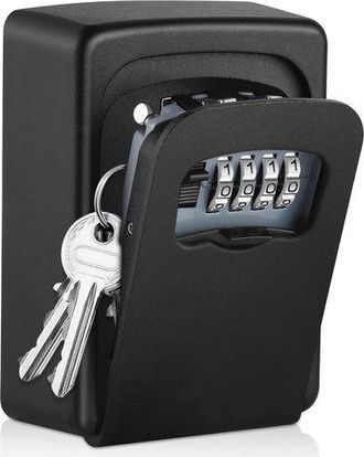 OEM Caja De Seguridad Para Llaves: Robusta Y Duradera, Para Exteriores, Con Contrase&ntilde;a Modificable, Impermeable Y Resistente A La Corrosi&oacute;n, Apta Para Uso