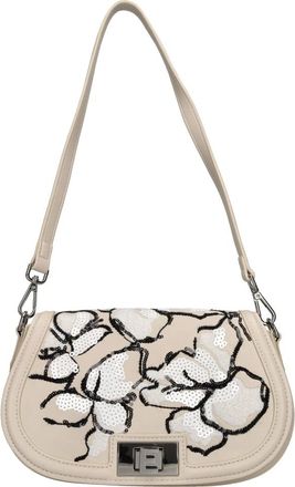 Ermanno Scervino Faux leather Tas - Dames - Schoudertassen - Beige - ONE Size - Leer - Tassen