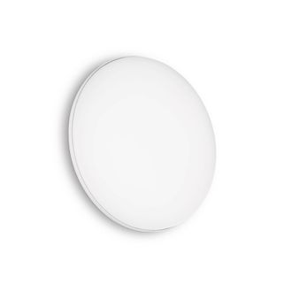 Netlighting Mib LED Outdoor 1 Light Flush Ceiling Light White IP65