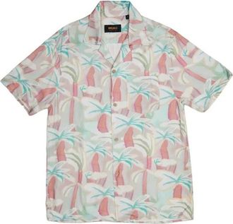 Deus Short Sleeve Shirts - Heren - Korte mouwen Overhemden - Groen - S - Overhemden
