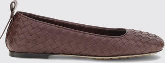 Bottega Veneta Ballerine Charlotte in pelle di agnello intrecciata con punta squadrata