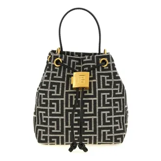 Balmain Mini Pulse Bucket Bag - female - Balmain - Bucket Bags - Multicolor - ONE SIZE - Bags