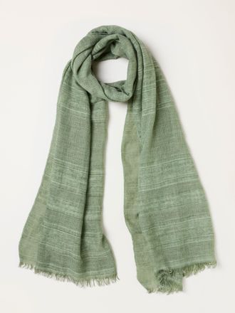 Fat Face FatFace Green Textured Lightweight Scarf