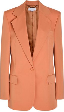 Stella McCartney Stella Mccartney Boyfriend Wool Blazer - Orange - 42 (UK10 / S)
