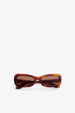 Ganni Beige x Ace & Tate Brooke Sunglasses