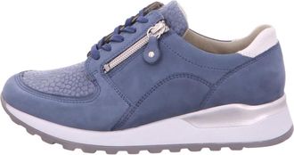 Waldl&auml;ufer Sneaker - Dames - Schoenen - Blauw - Maat: 37 EU Leer