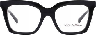 Dolce & Gabbana Demo Square Ladies Eyeglasses DG3417 501 54
