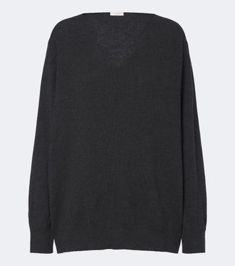 The Row Phef cotton and cashmere sweater