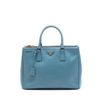 Prada Pre-owned Prada Medium Saffiano Lux Galleria Double Zip Satchel Ladies TO8BWTQ0ZVKJ9TS4