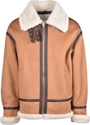 Dunst Giubbotto Eco - Heren - Jassen - Bruin - M - Polyester - Jassen