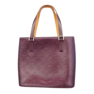 Louis Vuitton Pre-owned Handbags, female, Purple, Size: ONE SIZE Pre-owned Vintage Tote Bag