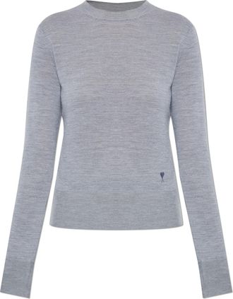 Ami Thin Wool Sweater