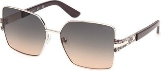Guess GU00357 32P Womens Sunglasses Gold Size 59