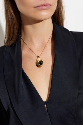 Ferragamo Necklace With Pendant, Womens, Gold