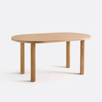 La Redoute Interieurs Set van 4 gecanneleerde tafelpoten, Alzar