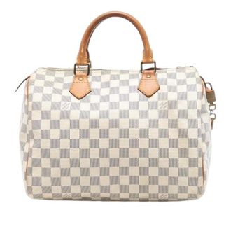 Louis Vuitton Pre-owned Handbags, female, White, Size: ONE SIZE Pre-owned Speedy 30