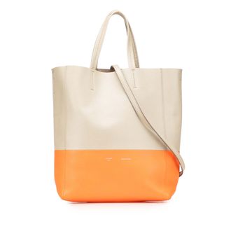 Celine Verticale Cabas Color Block Tote