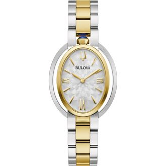 Bulova Classic Rubaiyat Bracelet Watch, 28.8mm in Two-Tone at Nordstrom
