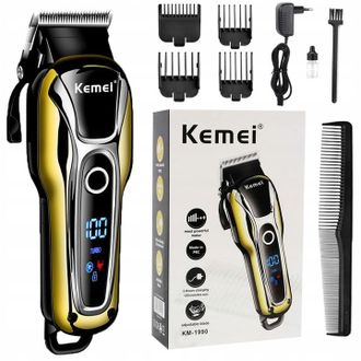 OEM Recortadora De Pelo Y Afeitadora De Barba Kemei Usb 10 En 1