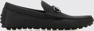 Gucci Mocassino driver in pelle martellata con morsetto Horsebit e logo GG