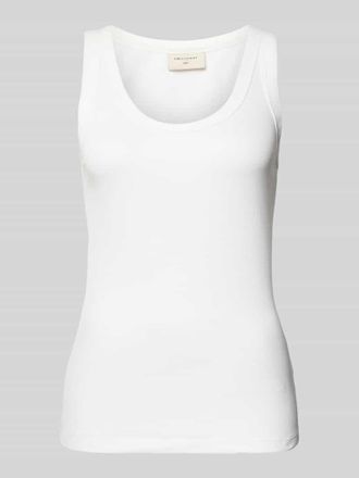 Freequent Tanktop in Ripp-Optik Modell Hi in Offwhite, Größe XS