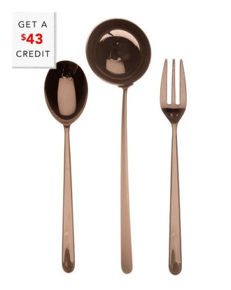 Mepra 3Pc Serving Set With $43 Credit