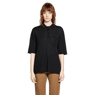 Saint Laurent Wool Pocket Polo