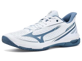 Mizuno Wave Exceed Tour 7 AC Mens Cross Training Shoes White/China Blue : 11.5 D - Medium, Synthetic