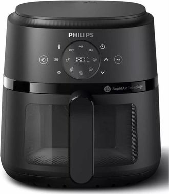 Philips Freidora De Aire Negra De 3,2 L Y 1300 W - Na210/00 - Philips