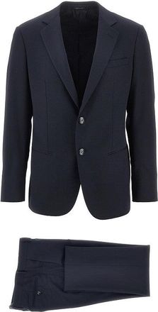 Giorgio Armani Soho virgin wool tailored suit Man 52
