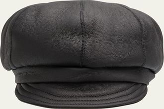Gushlow and Cole Merino Wool & Leather Carnaby Hat