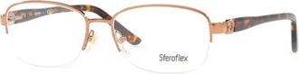 Sferoflex Mode Bril in Blauwe Kleur - Dames - Brillen - Bruin - 54 MM - Accessoires