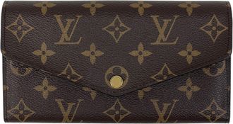 Louis Vuitton Monogram Brown Monogram Monogram Long Wallet (Bi-Fold) (Pre-Owned)