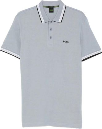 HUGO BOSS Paddy Polo Shirt - Heren - Polos - Grijs - XL - Katoen - Tops