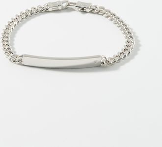 Tom Wood Mens ID chain bracelet