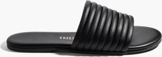 Tkees Womens Caro Slide Sandal In Black