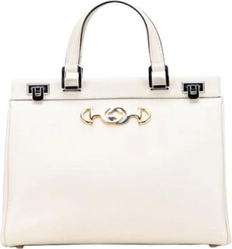 Gucci Pre-owned Handbags, female, White, Size: ONE SIZE Pre-owned Vintage Handbag
