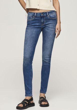 Pepe Jeans London Skinny-fit-Jeans »SOHO« im 5-Pocket-Stil mit 1-Knopf Bund und Stretch-Anteil