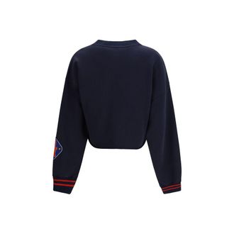 Off-white Womens Blue Cotton Sweatshirt Clothing