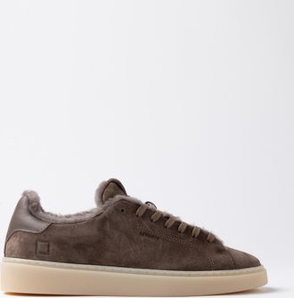 D.A.T.E. levante fur suede taupe