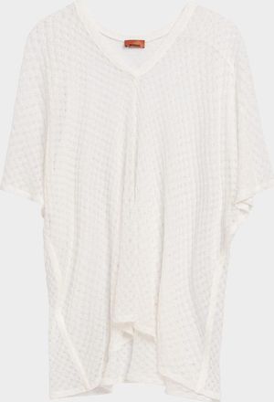 Missoni Sheer Knit Caftan Coverup