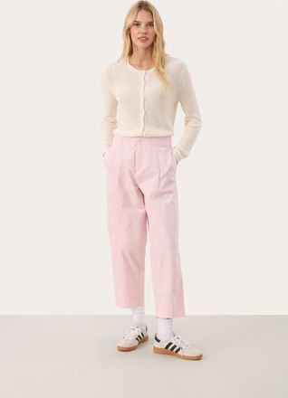 Part Two Casual broek Contemporary fit Lotus pink