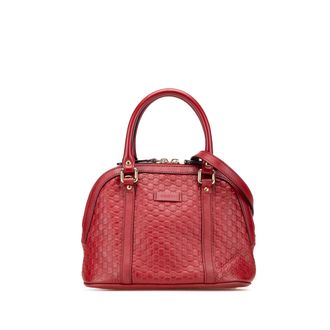 Gucci Micro Guccissima Boston Bag