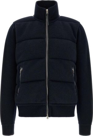 Tom Ford Jassen - Heren - Vesten - Blauw - L - Wol - Truien & Vesten