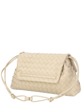 Tiffany & Fred Woven Leather Shoulder Bag
