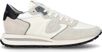 Philippe Model Tropez Haute Sneakers - Heren - Sneakers - Wit - 46 EU - Katoen - Schoenen