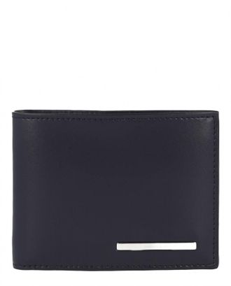 Ferragamo Womens Crosta Bifold Wallet In Blue