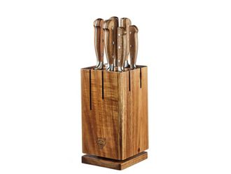 Bj&ouml;rn Borg Bloque de cuchillos de cocina JAKOB SKAGEN - 7 Piezas